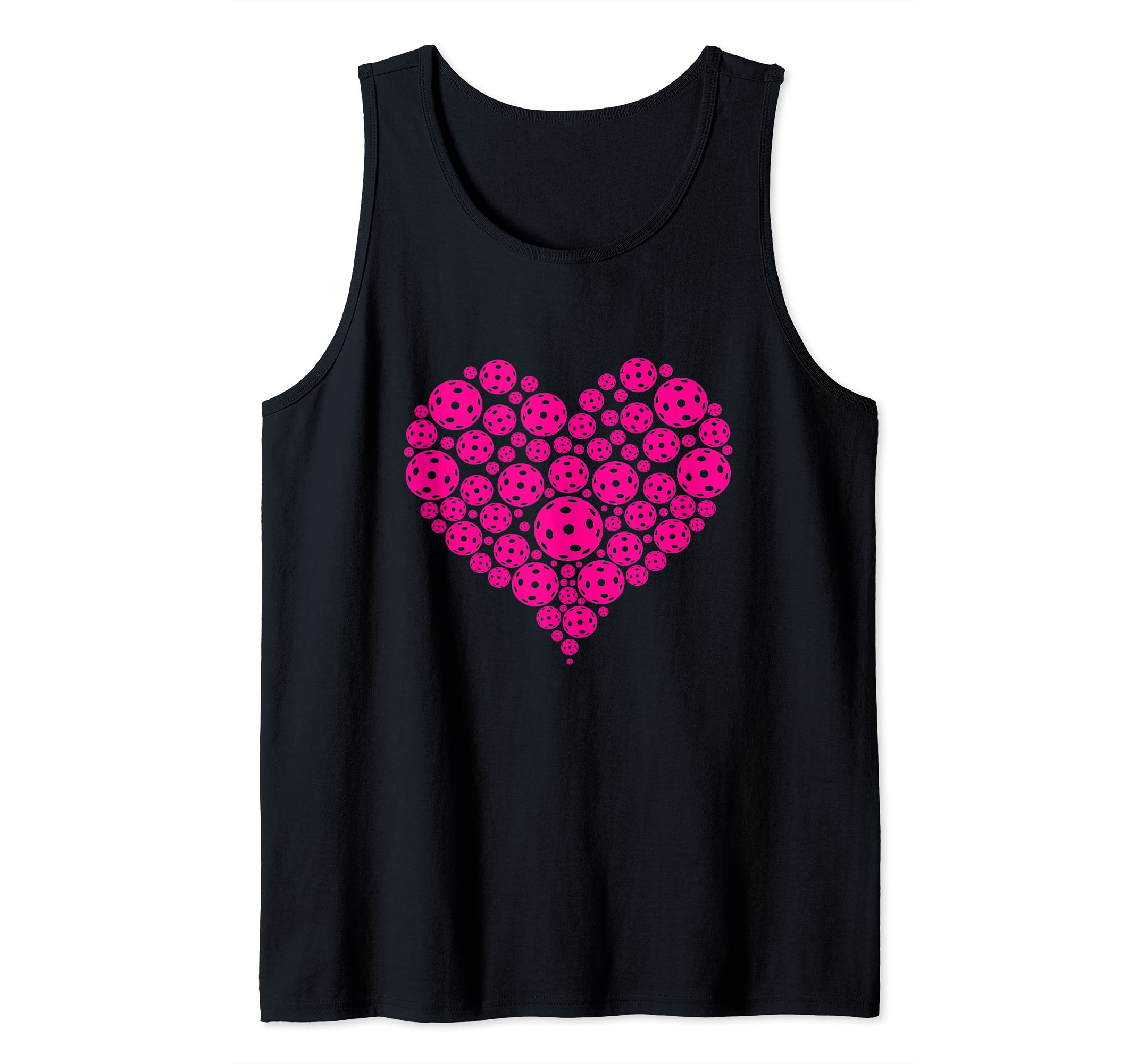 Pickleball Heart Pickleball Game Marker Players Tank Top