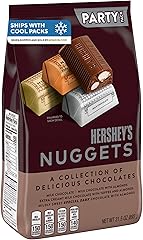 HERSHEY'S NUGGETS - Mezcla de dulces de chocolate, Halloween, paquete de fiesta a granel de 31.5 onzas