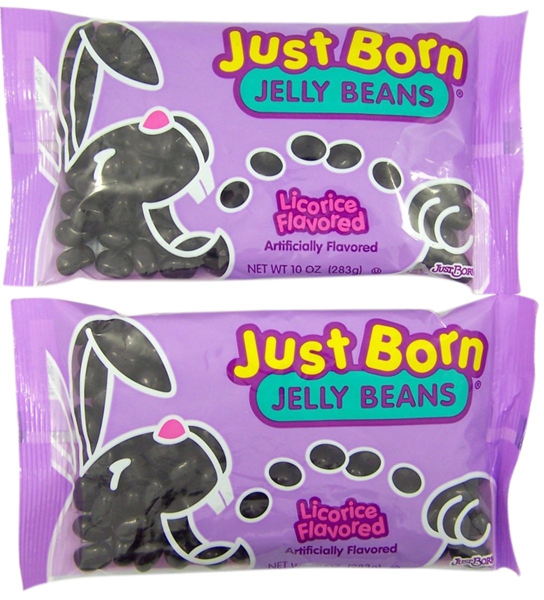 Just Born Jelly Beans, Spice Flavored, 10 oz. Bags (Pack