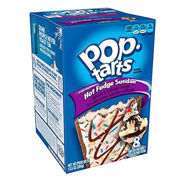 KELLOGG’S POP TARTS HOT FUDGE SUNDAE, 8 COUNT