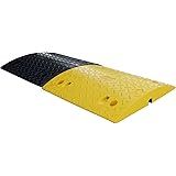 Rallentatori Stradali In Gomma - Coppia 50x25x3.5 Cm Nero/Giallo Per Traffico - Foto 2
