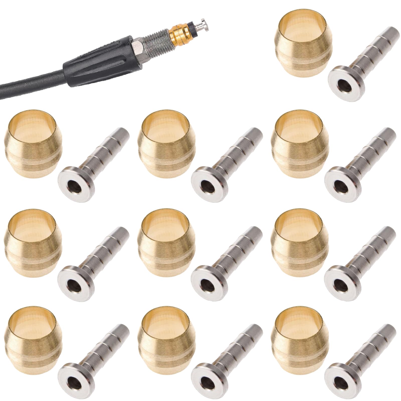 Shimano Xtr Shimano Olive And Insert 10-Pack Brake Hose Olive