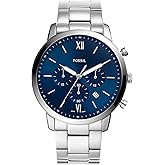 Fossil Men's Neutra Quartz Stainless Steel and Leather Chronograph Watch
