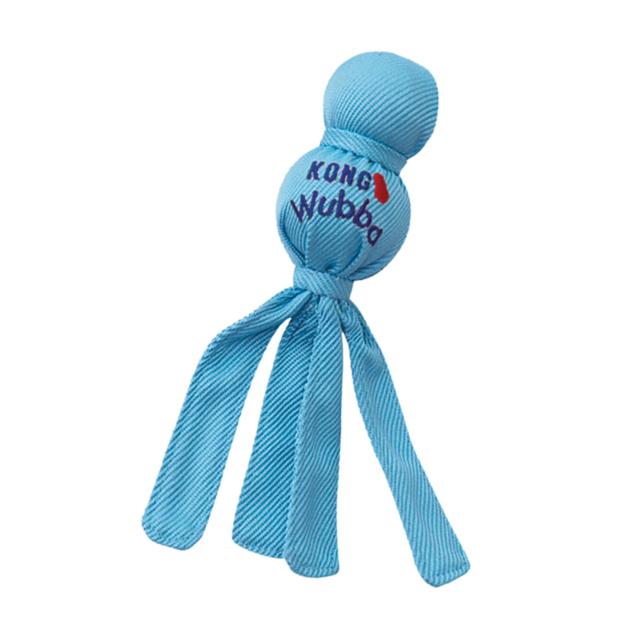 KONG - Wubba - Dog Tug of War and Fetch Toy, Small, Wubba Puppy (Assorted Colours)