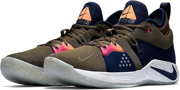 nike pg 2 mens brown