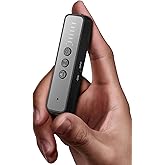 Calpol Hidden Camera Detectors - AI-Powered Anti-Spy Device, GPS Tracker & Bug Detector, Portable RF Signal Scanner for Hotels, Travel, Home & Office with LED (Black)