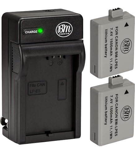 Amazon.com : Kastar LP-E5 Battery and Charger Replacement for