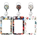 3 Pack Heavy Duty Badge Holder with Retractable