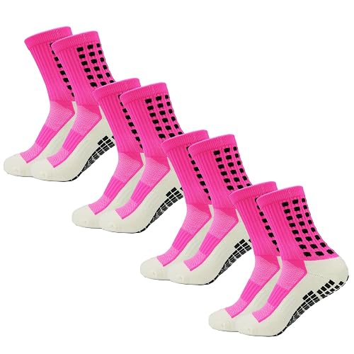 Yufree Grip Soccer Socks 4-Pack - Anti Slip Silicone Bottom For Football, Basketball, Sports - View #11