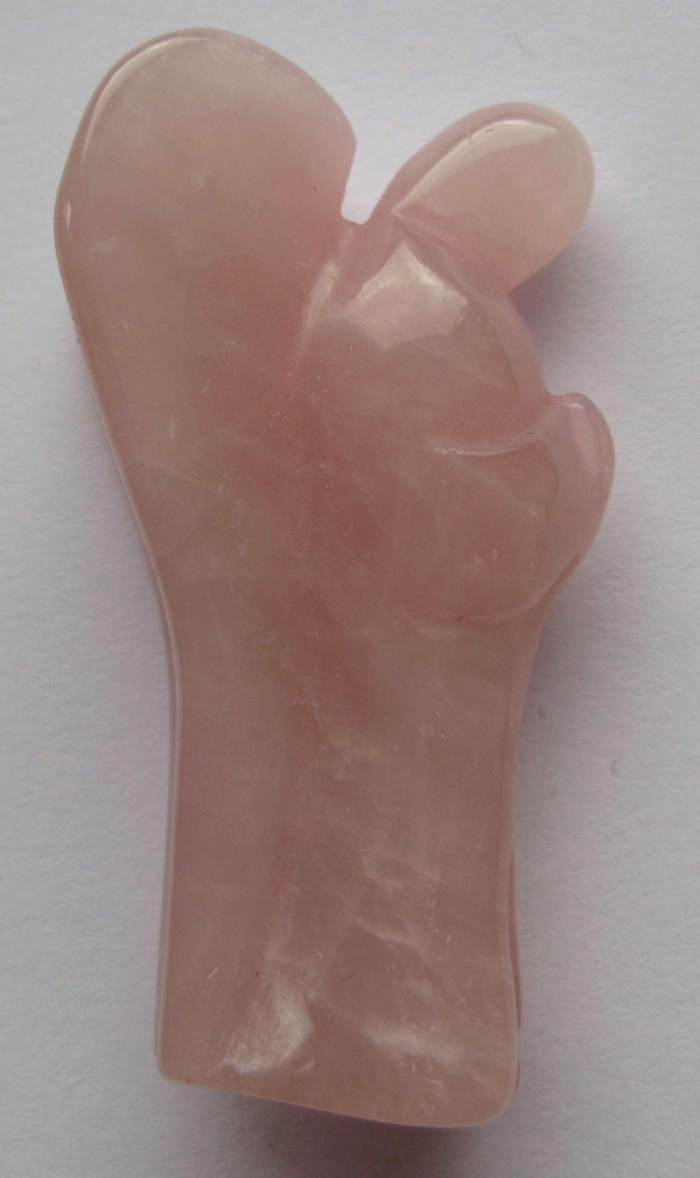 Rose Quartz Angel Wings / back to 5 CM