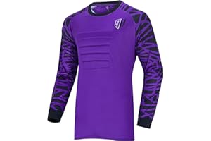 PRO HIGHLIGHT SPORTS Soccer Goalie Jersey for Kids, Adults, Youth Goalkeeper Jersey Soccer Goalie Shirt, Padded Chest, Goalkeeper Goalie Jersey