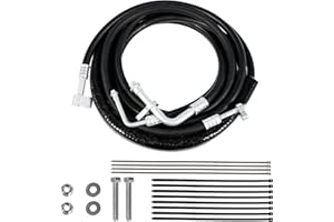 BBTEQEKN YSH34913 Rear A/C Line Set, AC Hoses Replacement Fits for GMC Yukon, for Escalade and for Chevy Tahoe 2015-2020, Aut