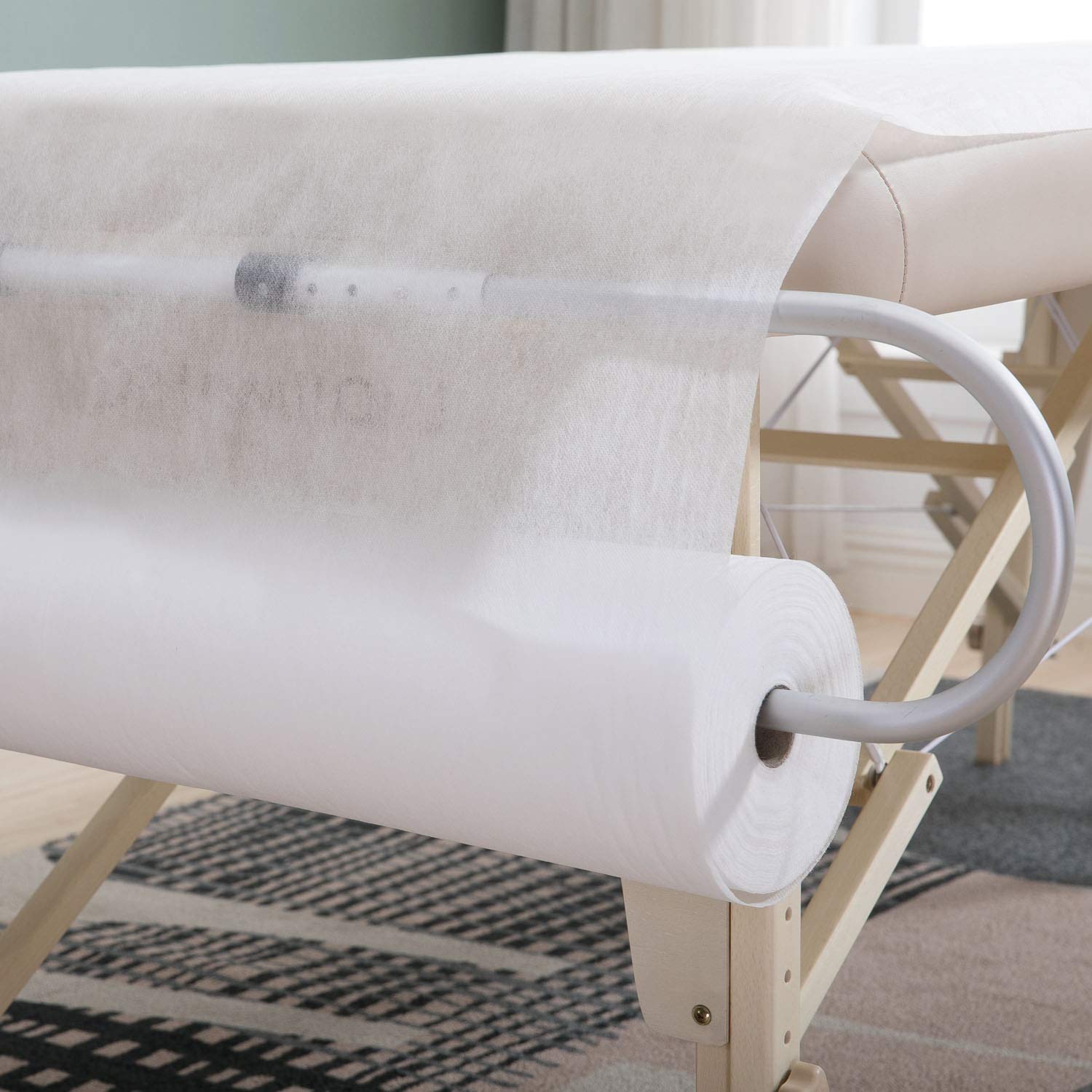 DR.LOMILOMI Disposable Non-woven Perforated Cover Sheet Roll (W31.5" X L71") for Massage Table (1 Roll) : Beauty