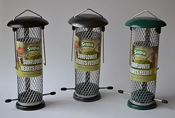 Supa Metal Sunflower Heart Feeder 8 Inch Amazon Co Uk Pet Supplies