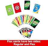 Mattel Games UNO Flex Card Game 2-8 Players Ages 7+ Brand Juegos Mattel view 4
