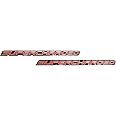 ERPART Red Supercharge Supercharged Aluminum Emblems Compatible with Chevy Corvette Dodge Hot Rod Street Chevy Impala Ss Harl