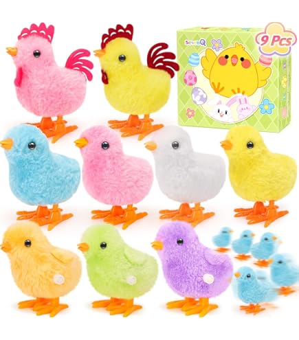 Amazon.com: Toysmith Fuzzy Chick Wind Up Toy : Toys & Games
