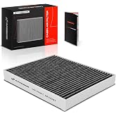A-Premium Cabin Air Filter with Activated Carbon Compatible with Chevrolet | for Chevy, GMC, Cadillac &amp; Buick - Camaro, Colorado, Equinox, Impala, Malibu, Silverado, Traverse, Sierra, Yukon, Escalade