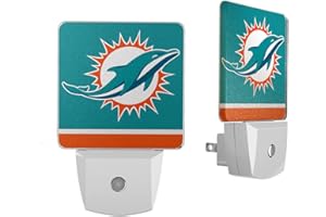 STRATEGIC PRINTING Keyscaper NFL Stripe Design Nightlight 2-Pack