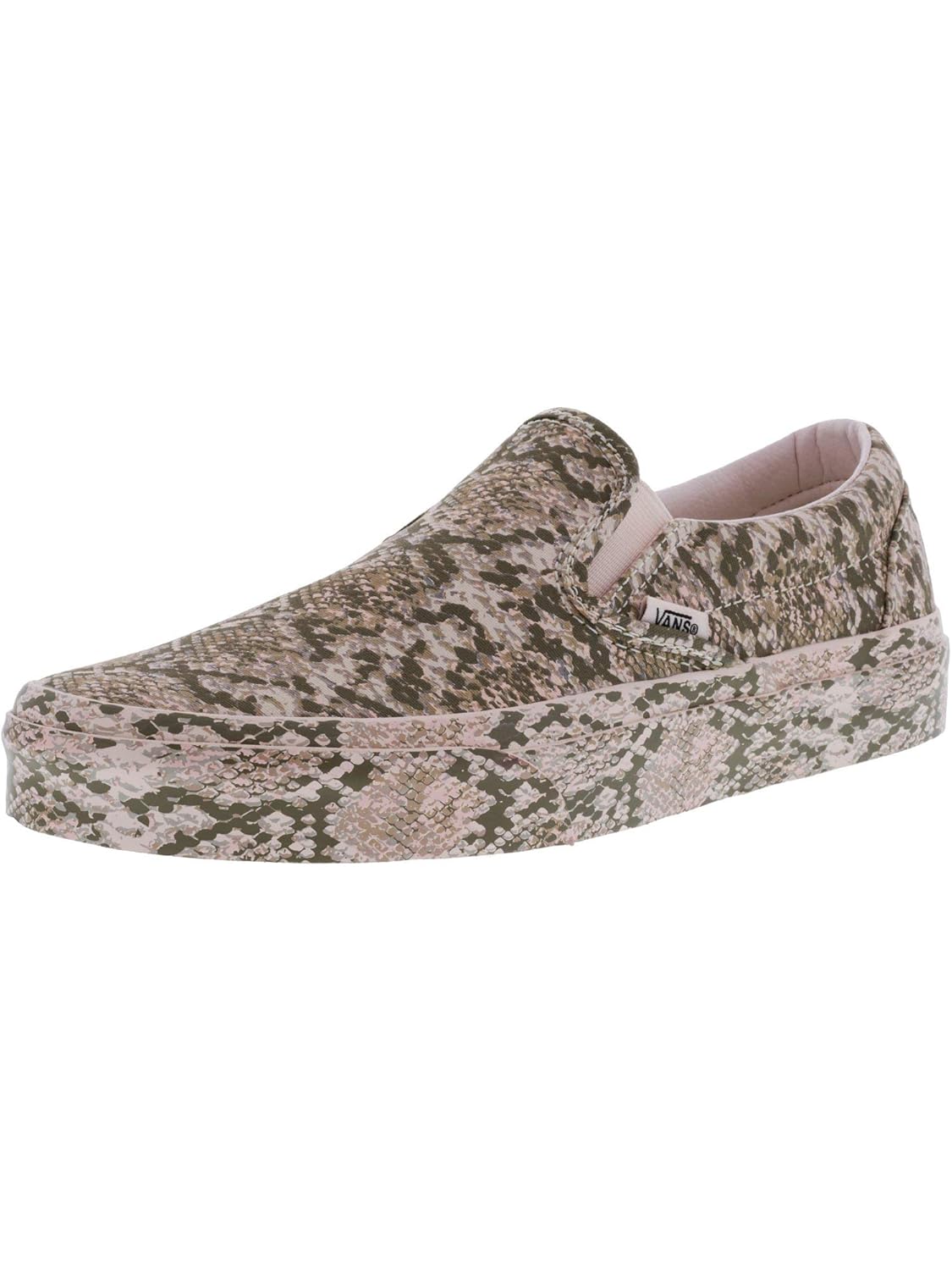 vans classic slip on snake print