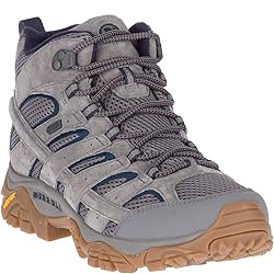 Merrell Men's Moab 2 MID WP Hiking Shoe, Charcoal, 10
