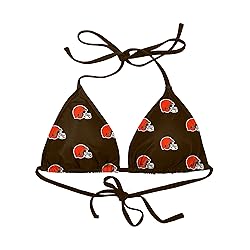 FOCO Cleveland Browns NFL Womens Mini Print Bikini