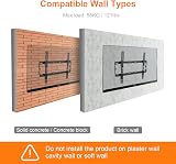 GRIFEMA GB1007-4 TV Wall Bracket 26-65 inch, Tilt, VESA 400x400, 55kg view 5