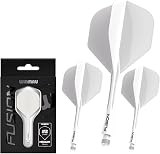 Winmau Fusion Integrated Flight and Shaft System No.2 White Intermediate