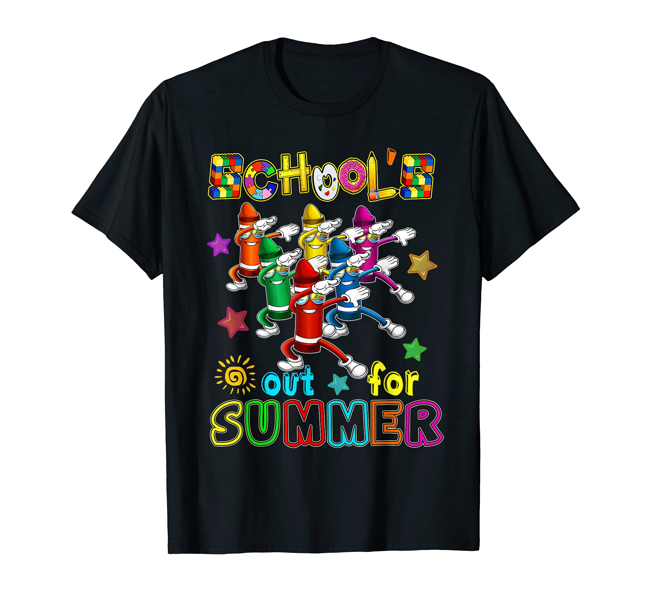Schools Out For Summer Last Day of School Student Teacher T-Shirt