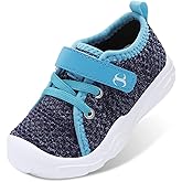 Scurtain Toddler Shoes Kids Girls Boys Tennis Shoes Breathable Slip on Toddler Sneakers Kids Sneakers