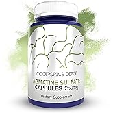 Nootropics Depot Agmatine Sulfate Capsules | 250mg | 120 Count | Nitric Oxide & Pump Support | Pre-Workout Amino Acid | Promotes Strength, Energy & Recovery