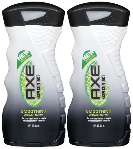 Axe Skin contact smoothing Shower scrub 12floz (011111357136)