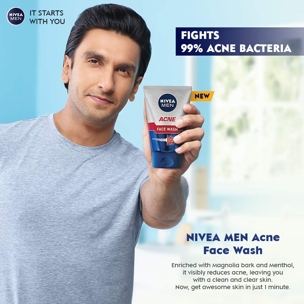 nivea men acne clear