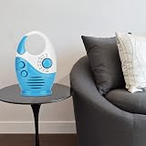Rushbom Waterproof Shower Radio AM FM Speaker Top Handle Splash Proof Bathroom view 2