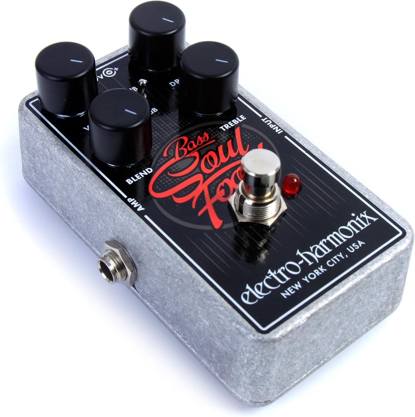Electro-Harmonix Bass Soul Food Bass Distortion Effects Pedal, Black - Image 3