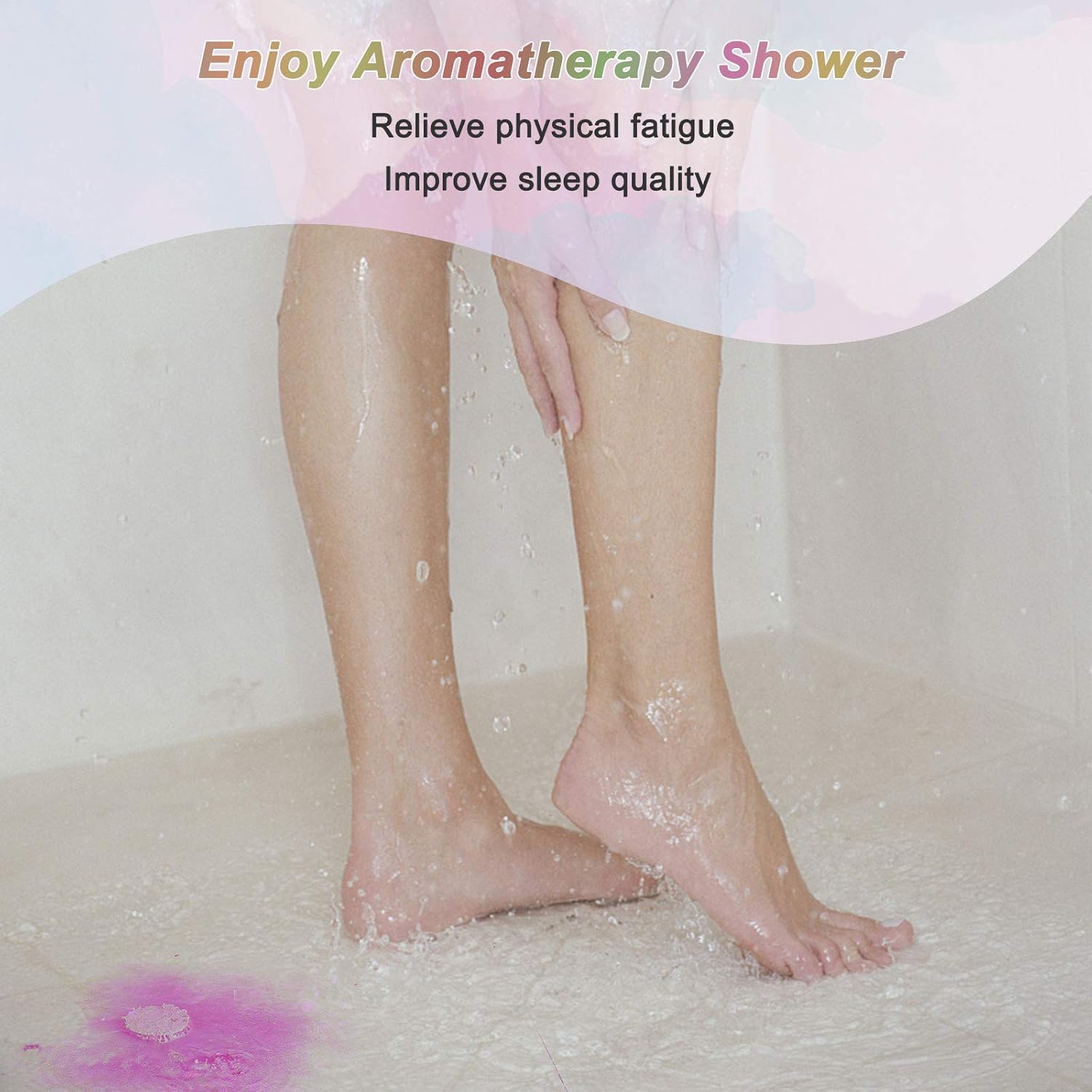 Eenten 8 Pcs Shower Steamer Set Natural Home Spa Tablets Sweet Spa Gifts for Relaxation Stress - Enjoy The Shower: Health & Personal Care