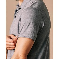 Huckberry Proof 72-Hour Merino Polo Shirt, Heather
