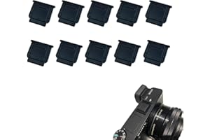 ZLMC 10PCS Camera Hot Shoe Cover Protector Cap for Sony ZV-1 II ZV-1F ZV-E1 FX30 ZV-E10 A7C A6000 A6100 A6300 A6400 A6500 A6600 A7R V A7IV A7RIV A7 IV III