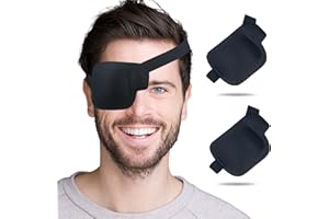 THSIREE Eye Patch, 2PCS Medical Eye Patches for Adults Kids, 3D Amblyopia Lazy Eye Patches for Right Eye (Right)