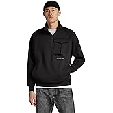 G-STAR mens Anorak Loose Long Sleeve Sweater