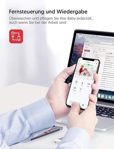 Victure 1080P WLAN berwachungskamera innen Set 4 Stck WLAN IP Kamera Set fr Innen Kamera mit Nachtsicht Bewegungserkennung 2 Wege Audio Kompatibel mit IOSAndroid APP die mit Alexa