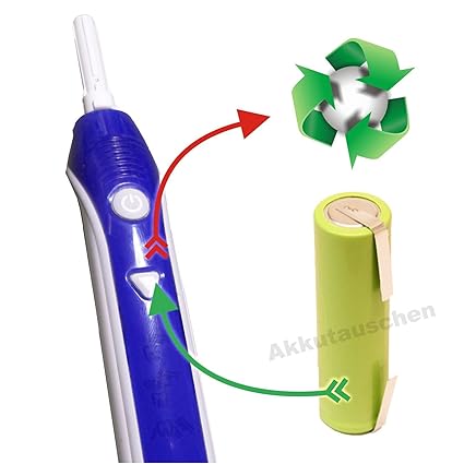 Profi Akkutauschservice für alle Oral B Oral-B OralB Pulsonic Smart 3746 3722 3723