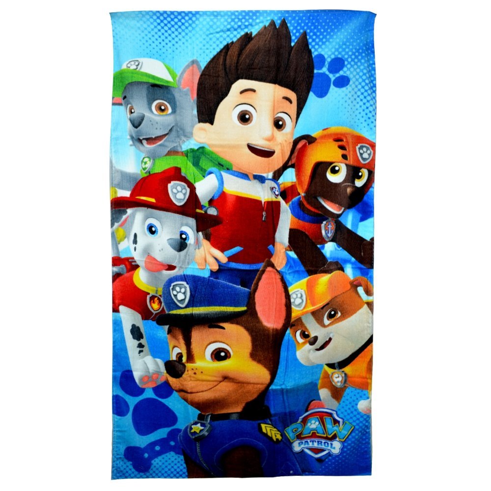 La Pat Patrouille - Serviette de Plage Paw Patrol Team (Coton): Amazon