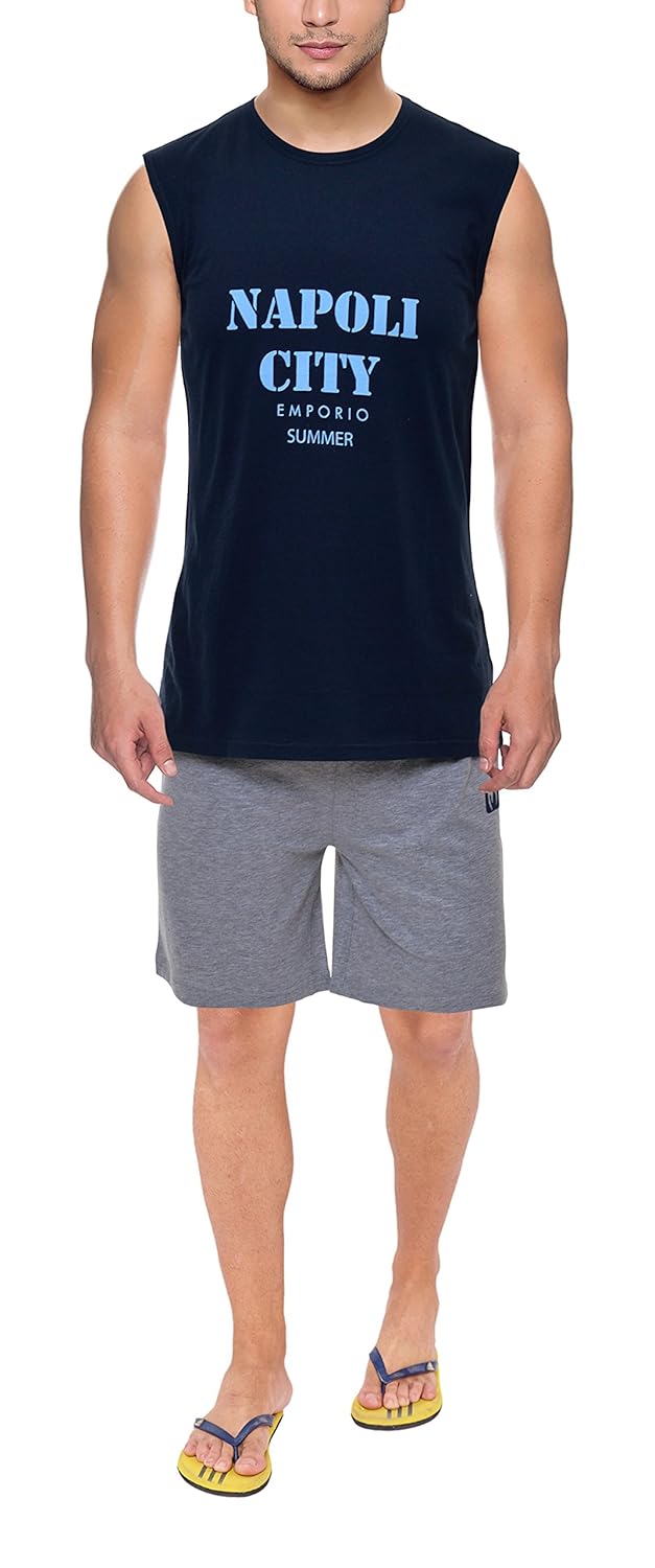 irge men's lounge short & t-shirt