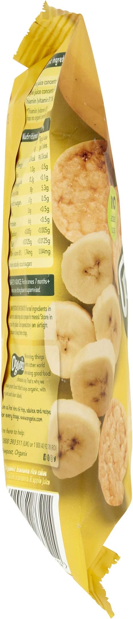 organix banana rice cakes