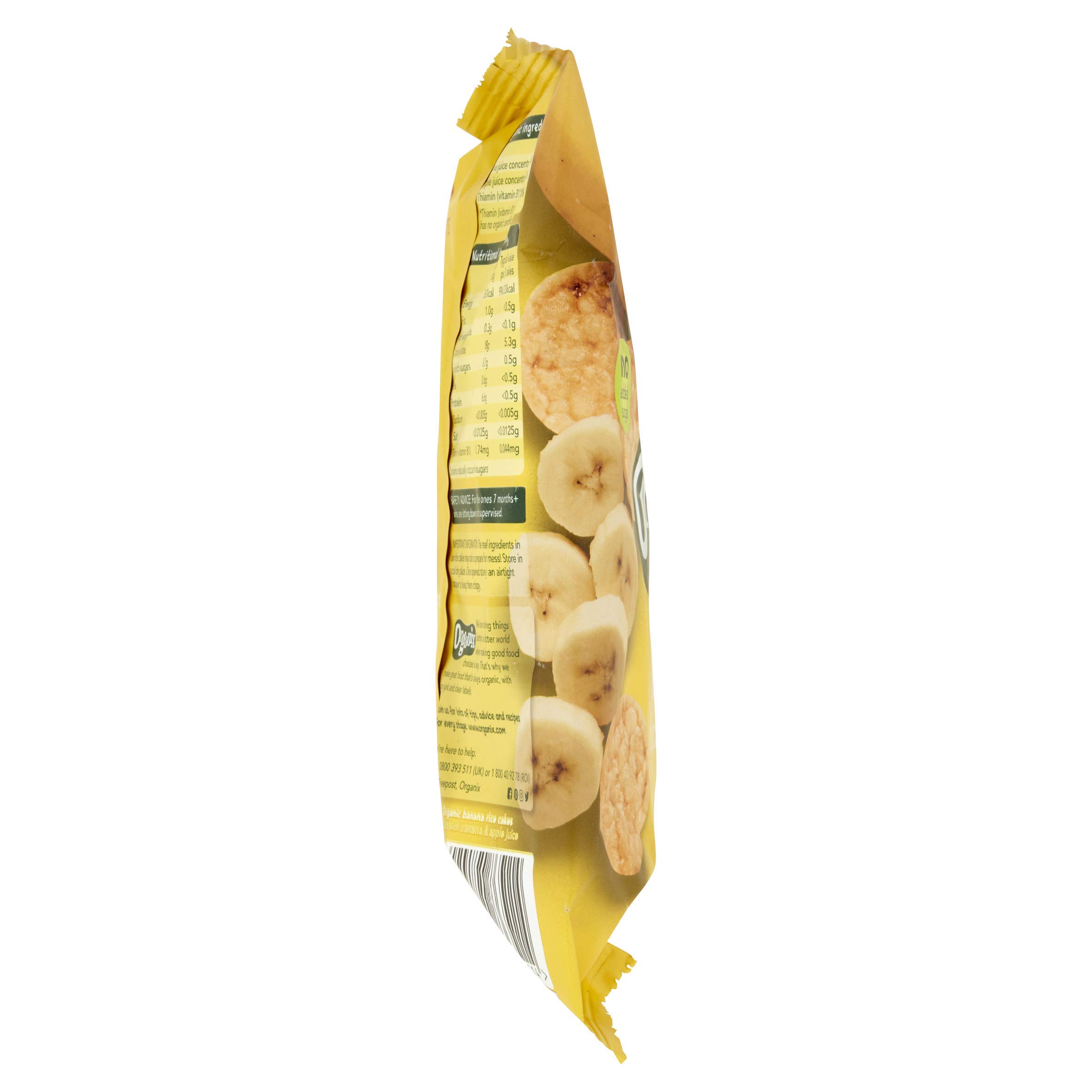 organix banana rice cakes