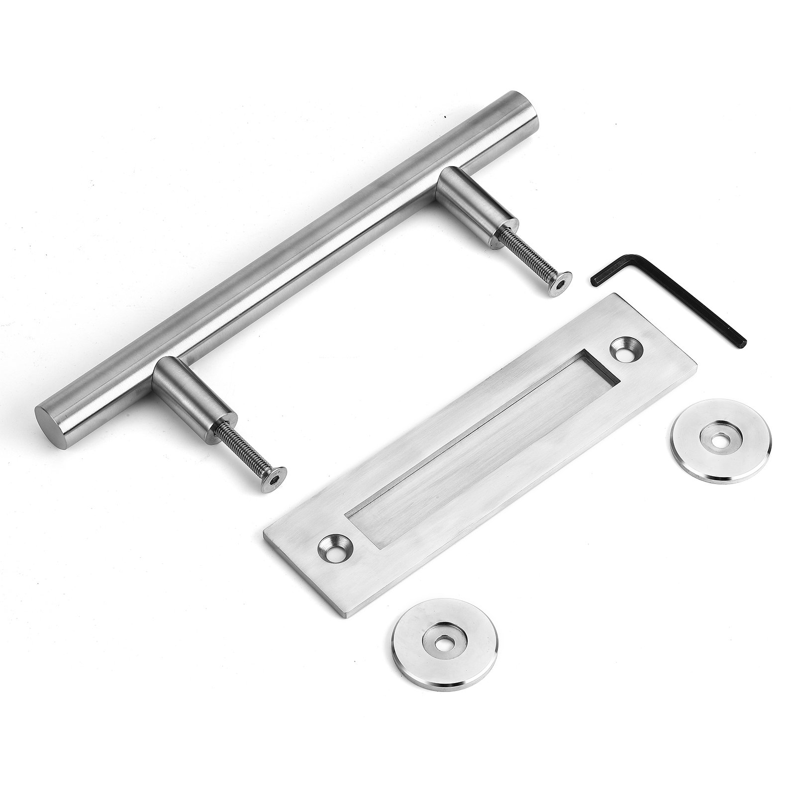 Buy Stainless Steel Sliding Barn Door Handle Pull Wooden Closet Door