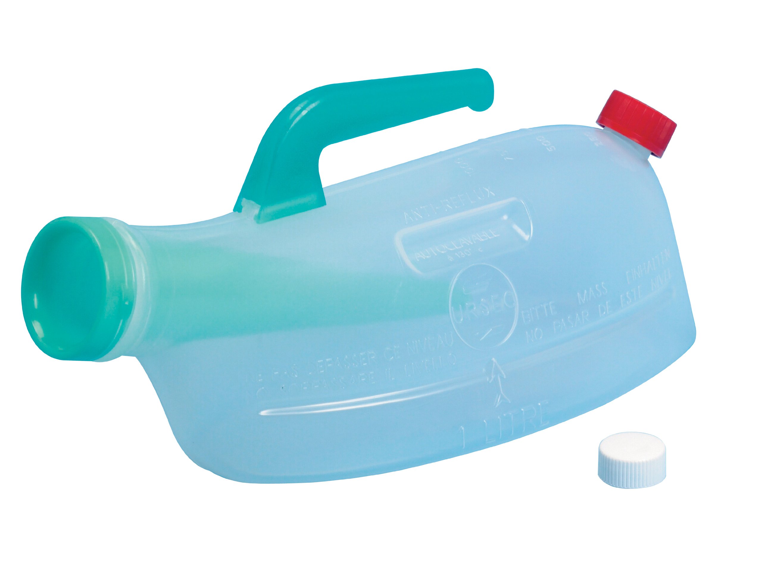 Homecraft Spillproof Urinal, Portable Male Urinal, Bathroom Aid for