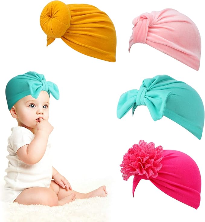 baby turban with matching outfit