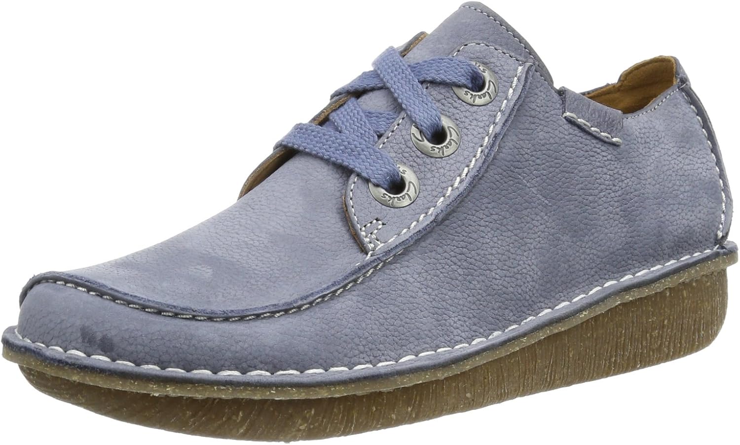 clarks blue shoes